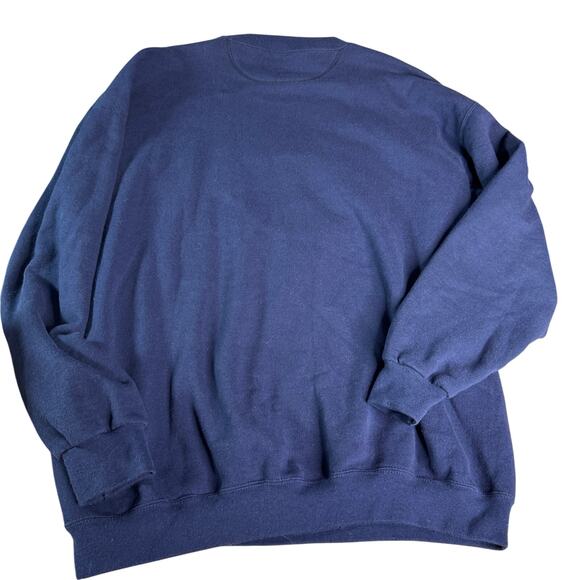 Vintage Genus Women's XL Sweatshirt Interlochen Arts Academy Mom Navy USA made - Picture 2 of 7